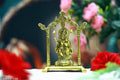 Radha Krishna metal Temple home decoration living home office and gifting finishing item